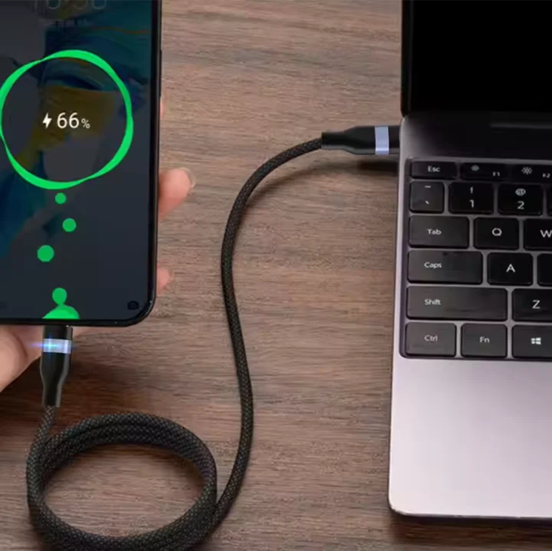 Versatile 3FT USB-C PD 240W charging cable for iPhone 16 Pro, Samsung phones, iPad Pro, and MacBook – high-quality OEM charger cord
